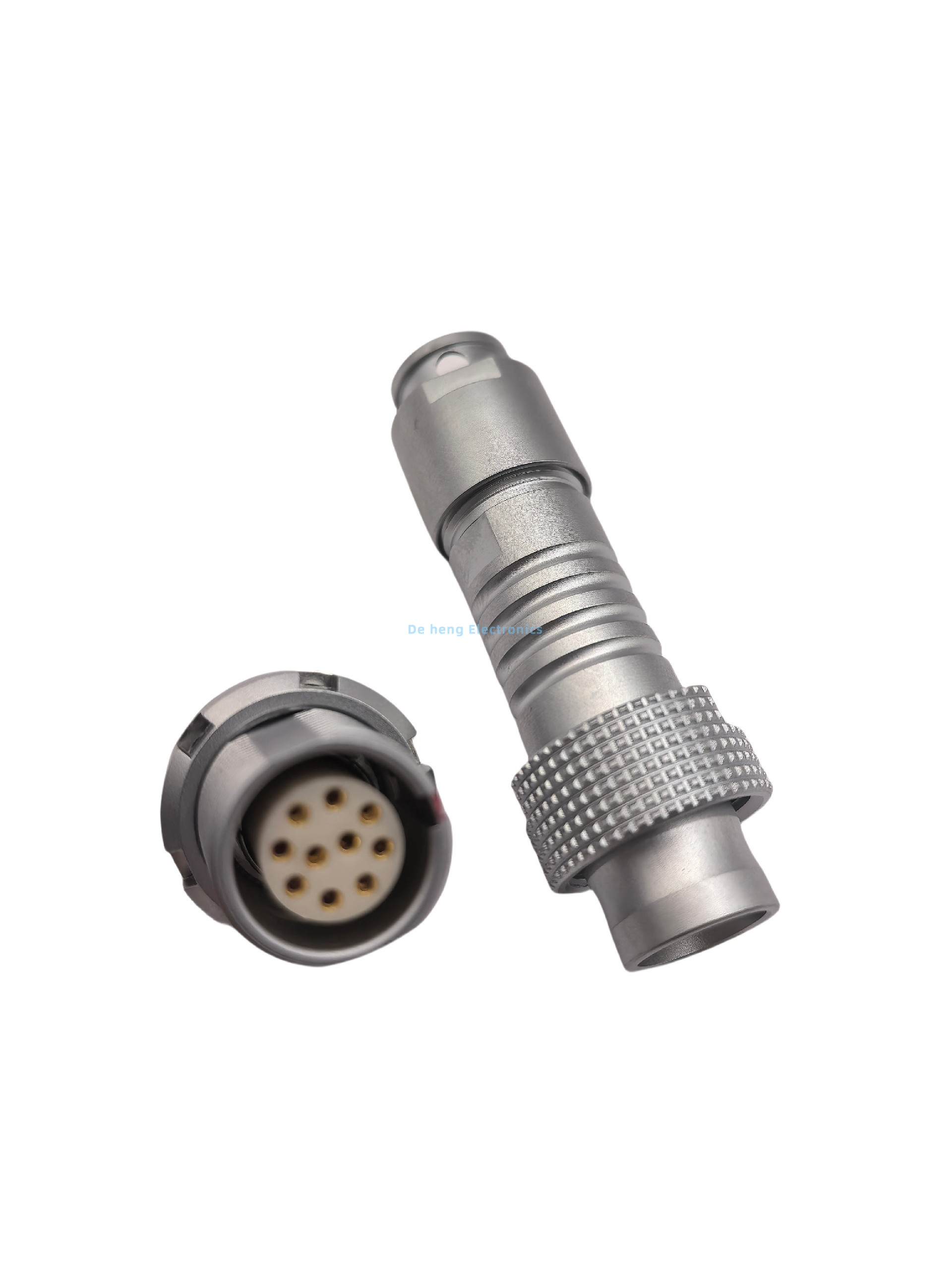 (DH-020) 10PIN straight plug aviation connector