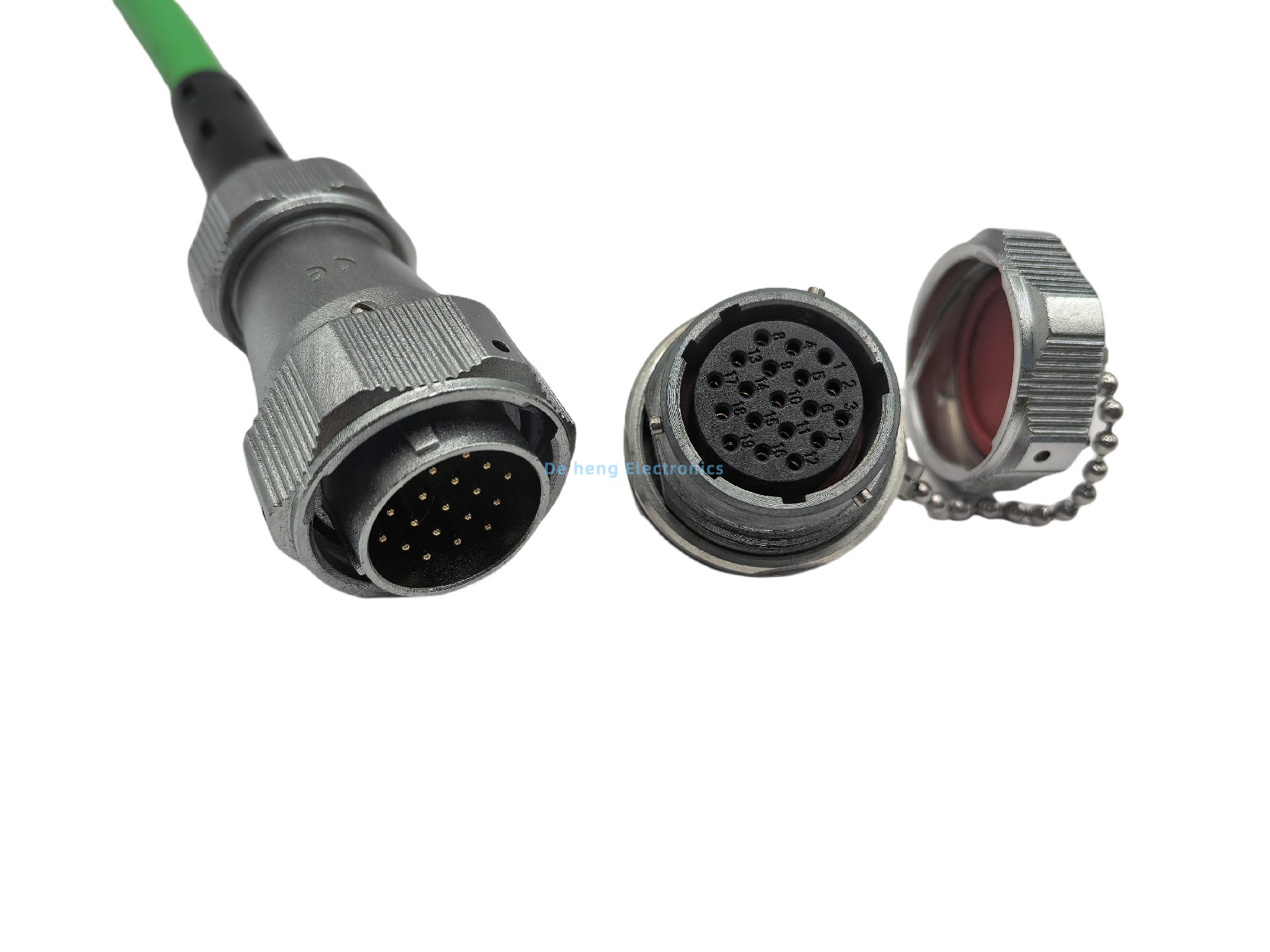 (DH-015) 19PIN waterproof aviation plug socket